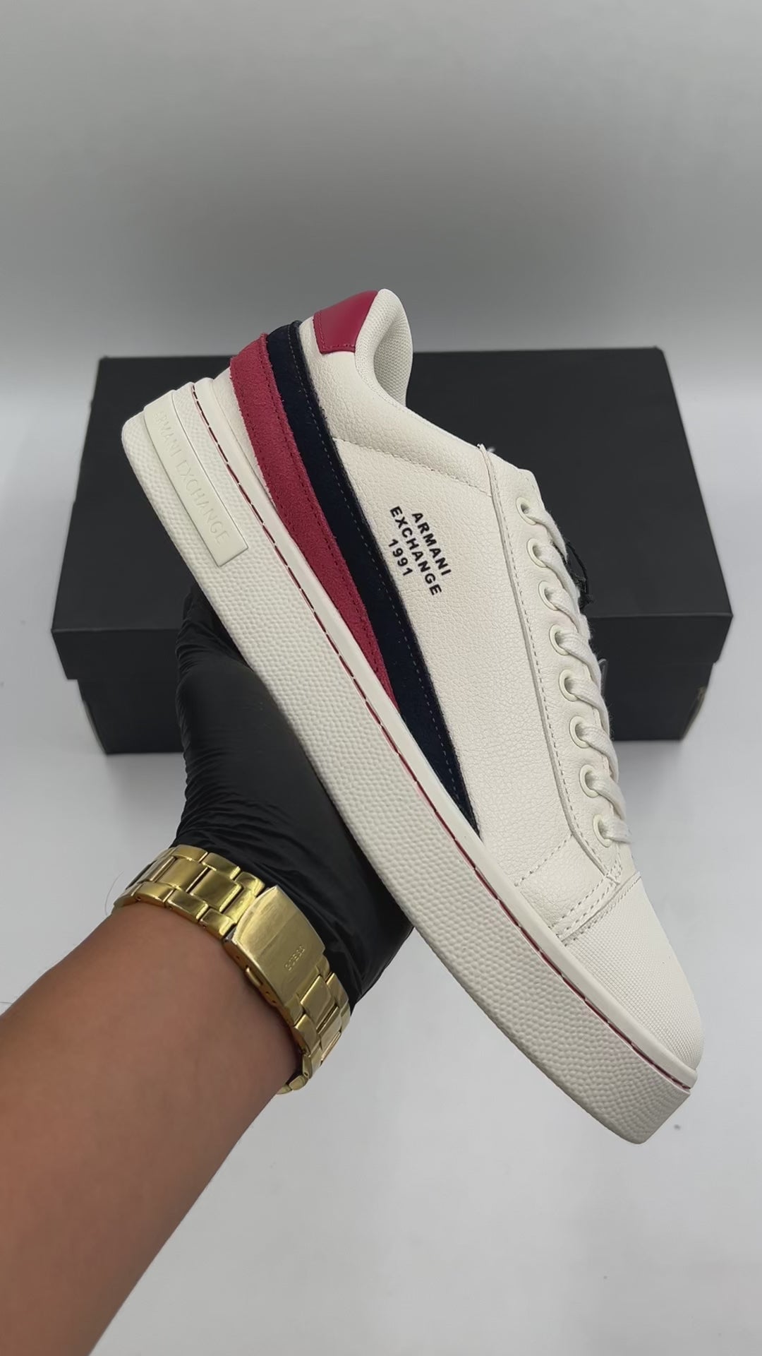 ARMANI EXCHANGE OFF WHITE CARDINAL
