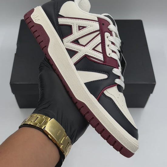 ARMANI EXCHANGE OFF WHITE DEEP NAVY