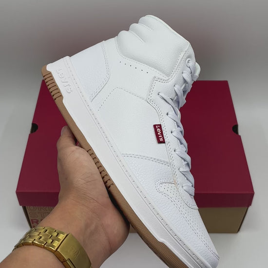 LEVIS DRIVE HI WHITE/GUM