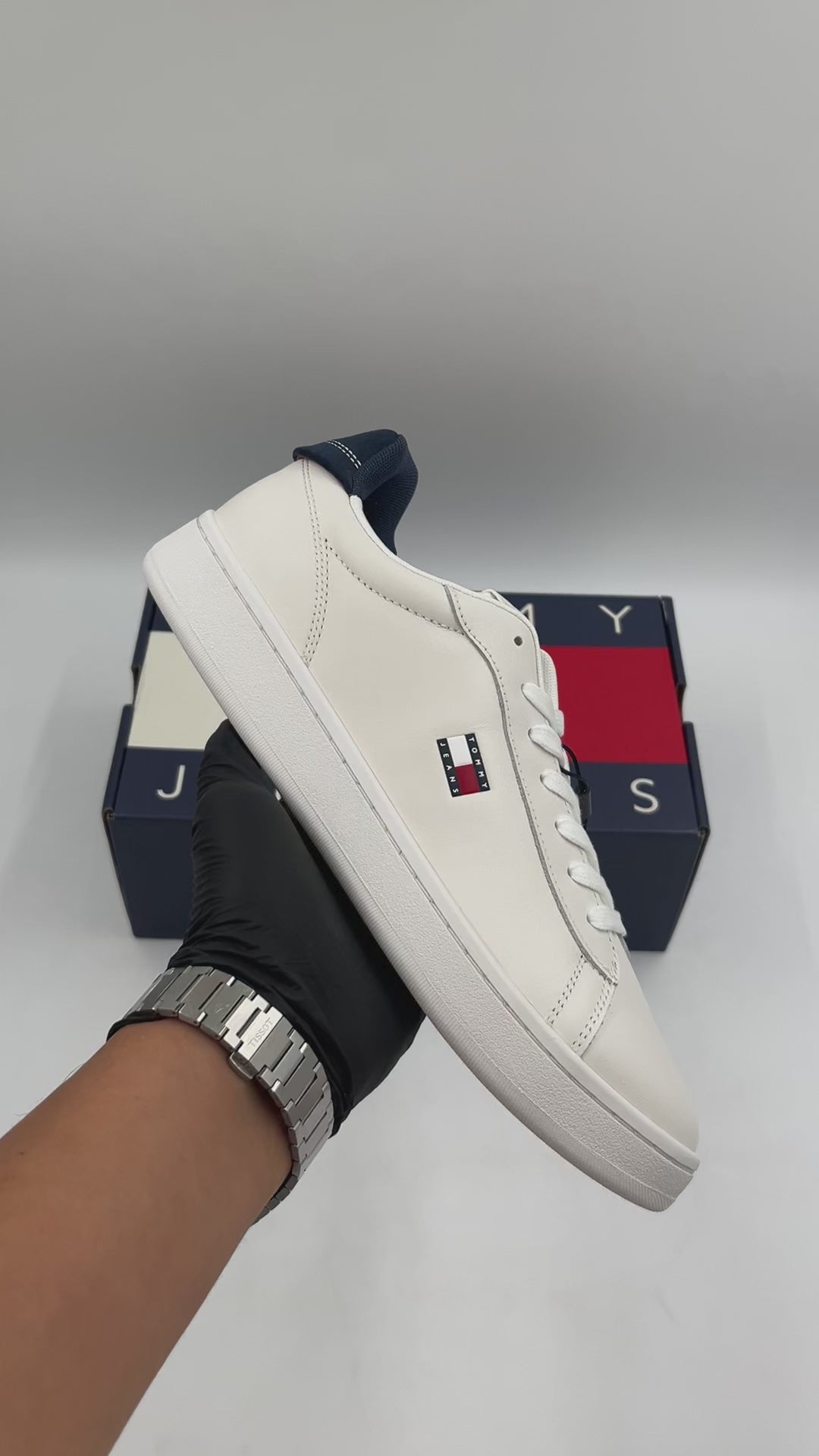 TOMMY HILFIGER Tommy Jeans Archive Leather Sneaker