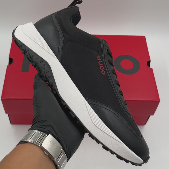 HUGO BOSS KANE RUNN PUNY G BLACK - 50544149 10271665 01 001