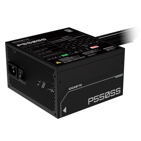 Fuente De Alimentación Gigabyte P550ss, 550w, 80 Plus Silver, Formato Atx.