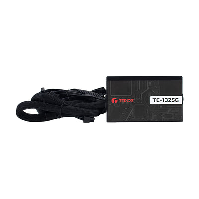Fuente de Alimentación Gamer TEROS Te-1325G, Formato ATX, 650W 80 Plus Bronze 110-240