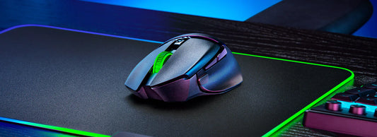 Razer Basilisk V3 X HyperSpeed - Ratón - ergonómico (diestro-óptico-7 botones-inalámbrico-Bluetooth, 2.4 GHz-receptor inalámbrico USB)