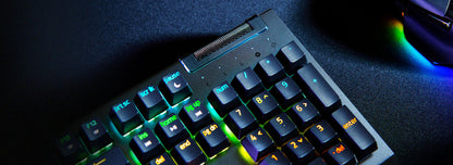 Razer BlackWidow V4 X - Teclado - retroiluminación (USB-QWERTY-EE. UU.-interruptor: Razer Green Gen-3)