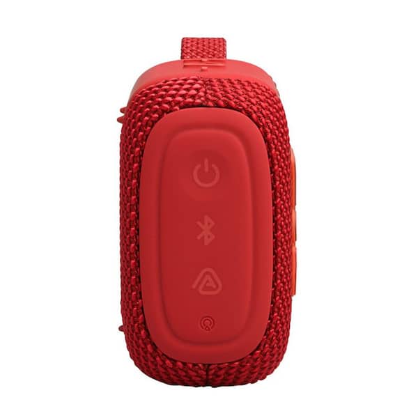 JBL Go 5 BT - Speaker - Red (Bluetooth-Gran sonido en la palma de tu mano-Iluminación ambiental que mejora el estado de ánimo-Hasta 10 horas con Playtime Boost-A prueba de todo (polvo, agua y caídas)-Emparejamiento estéreo instantáneo AirTouch-Conéctate y