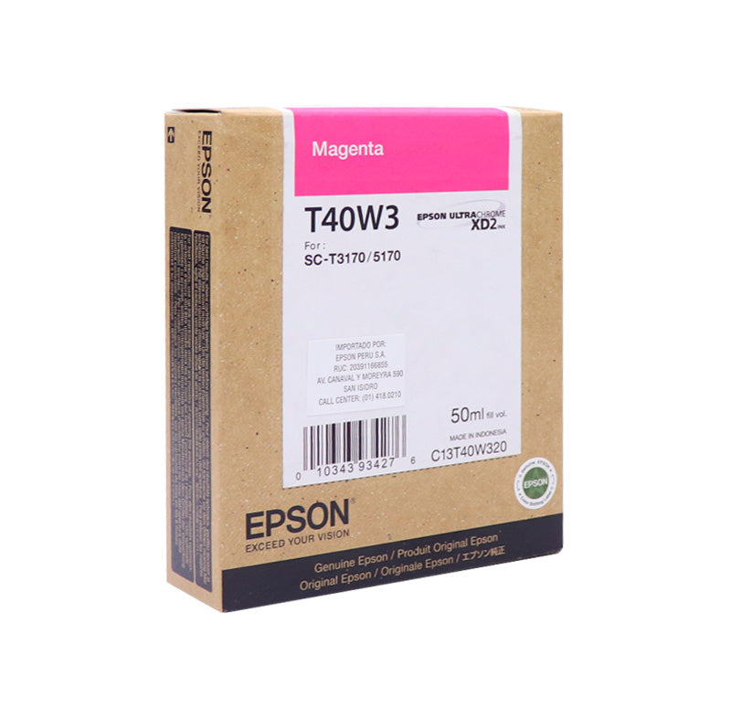 EPSON T40W320 MAGENTA INK CART