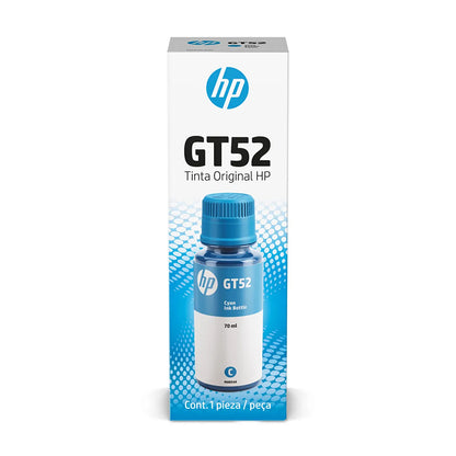 HP GT52 CYAN ORIGINAL INK BOTT