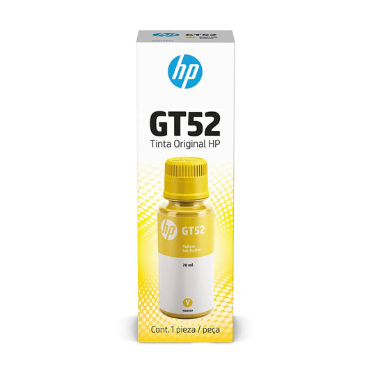 HP GT52 YELLOW ORIGINAL INK BO