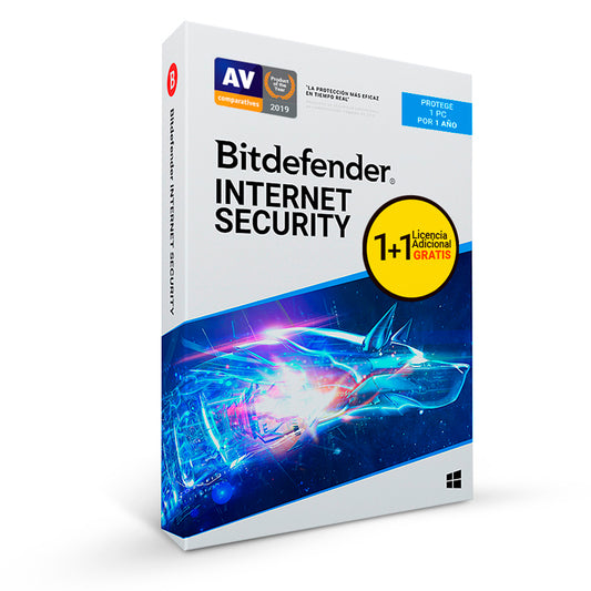 BD INTERNET SECURITY 1+1PC 12M