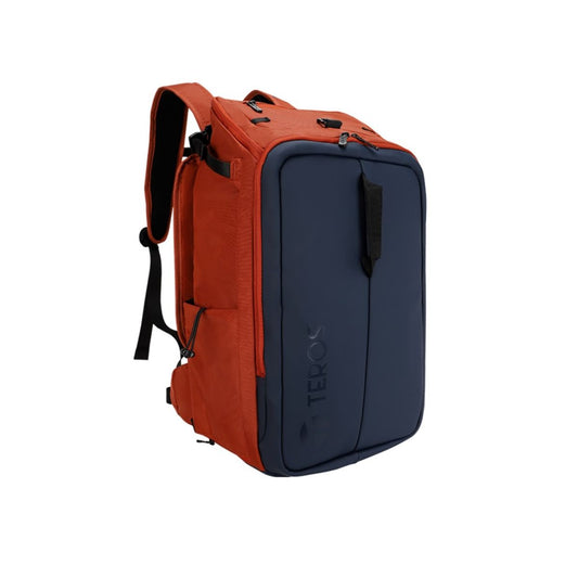 Backpack Teros Alltracker Te-9053ob, Para Notebooks De Hasta 15.6, Ocre/azul