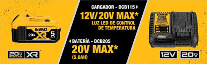COMBO Dewalt Inalámbrico Taladro Percutor (Modelo DCD7781) + Esmeril Angular (Modelo DCG413)