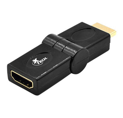 Xtech - Video adapter - 19 pin HDMI Type A (19 pin HDMI Type A-fem-male-pivot)